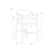 Sunpan Marita Cream Barstool