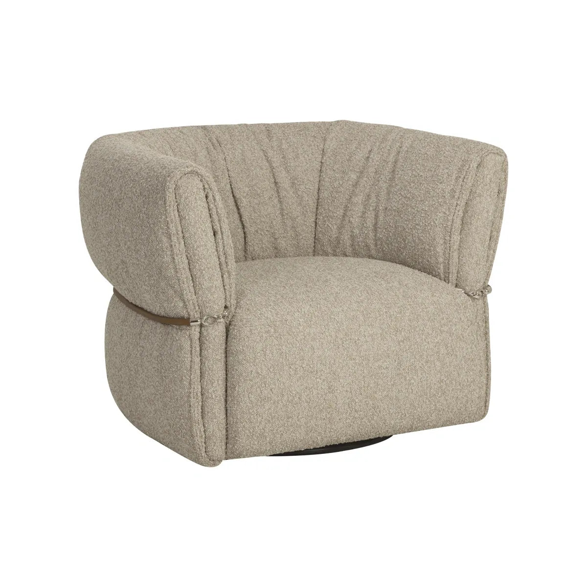 Sunpan Davisville Swivel Armchair