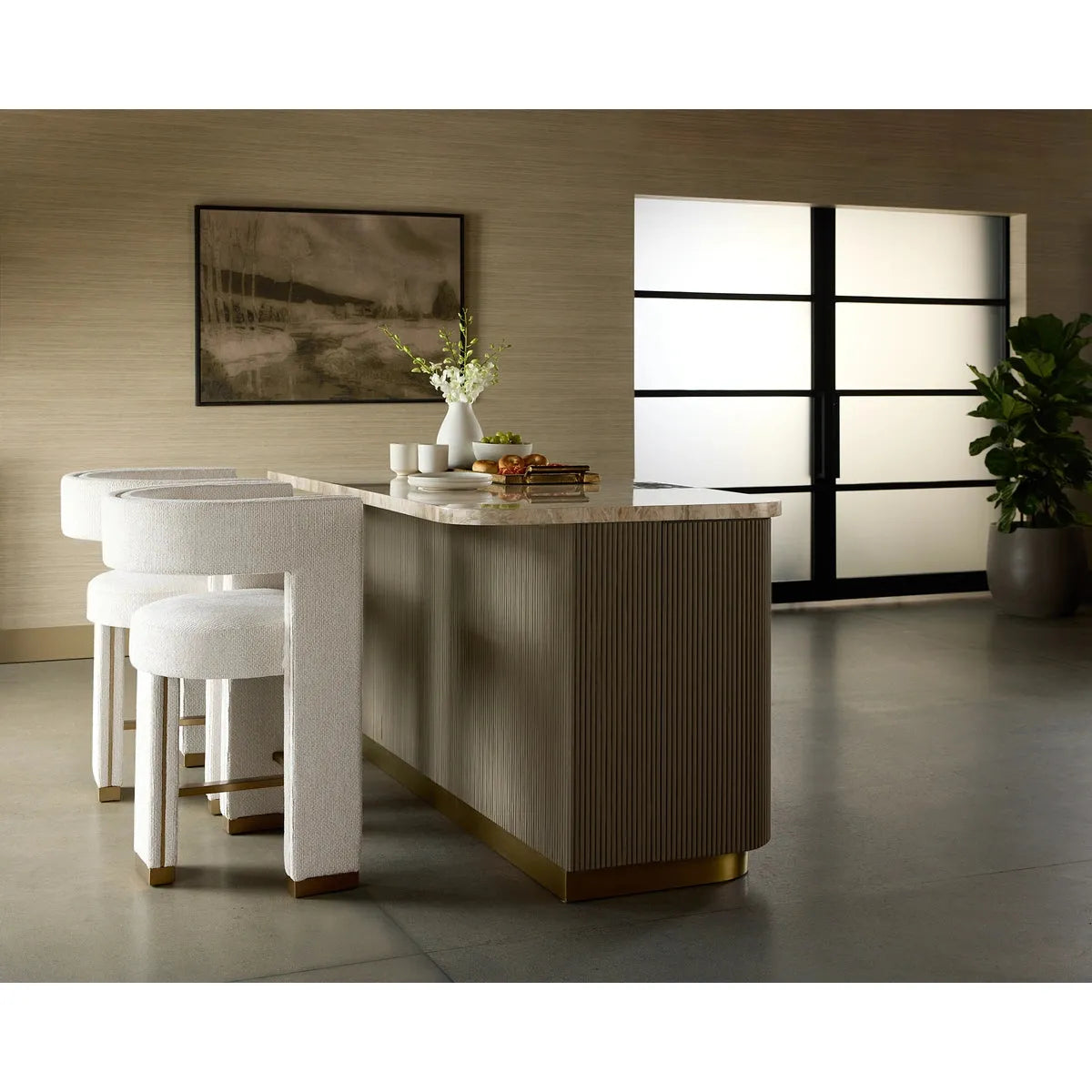 Sunpan Cataldi Kitchen Island