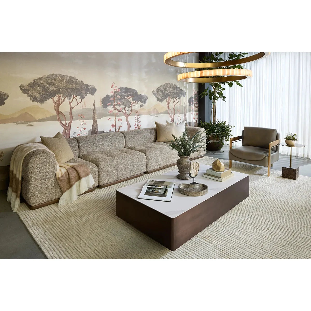 Sunpan Meridia End Table