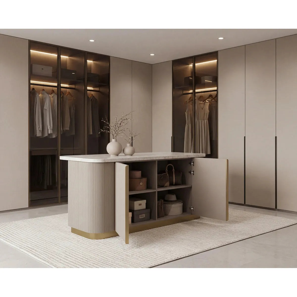 Sunpan Cataldi Kitchen Island
