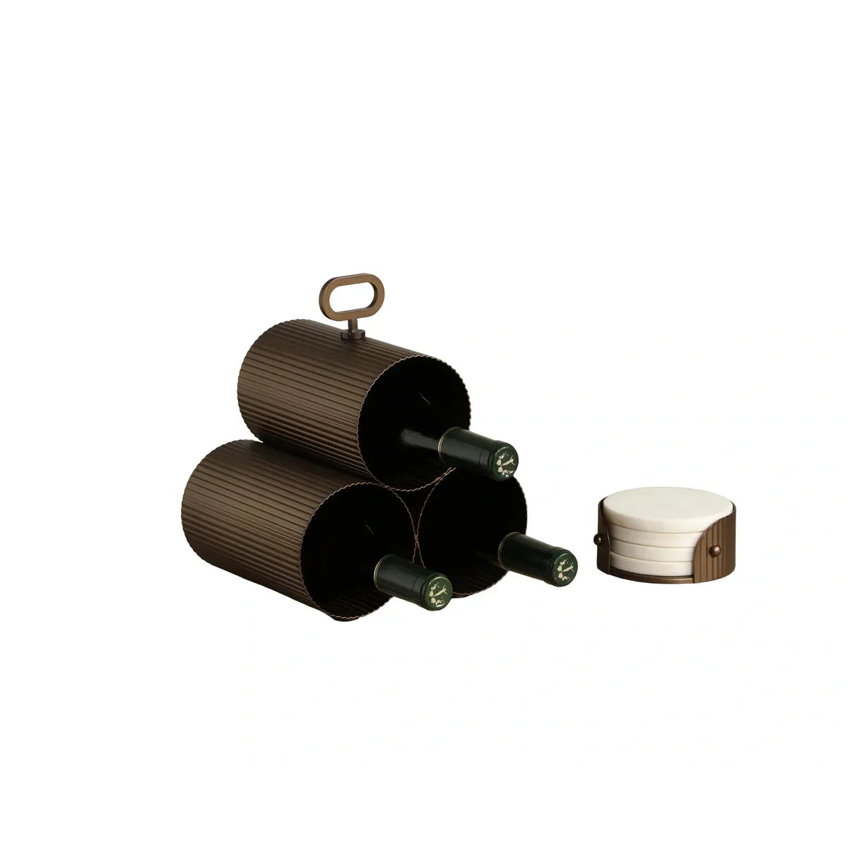 Sunpan Mendocino 3 Bottle Wine Rack