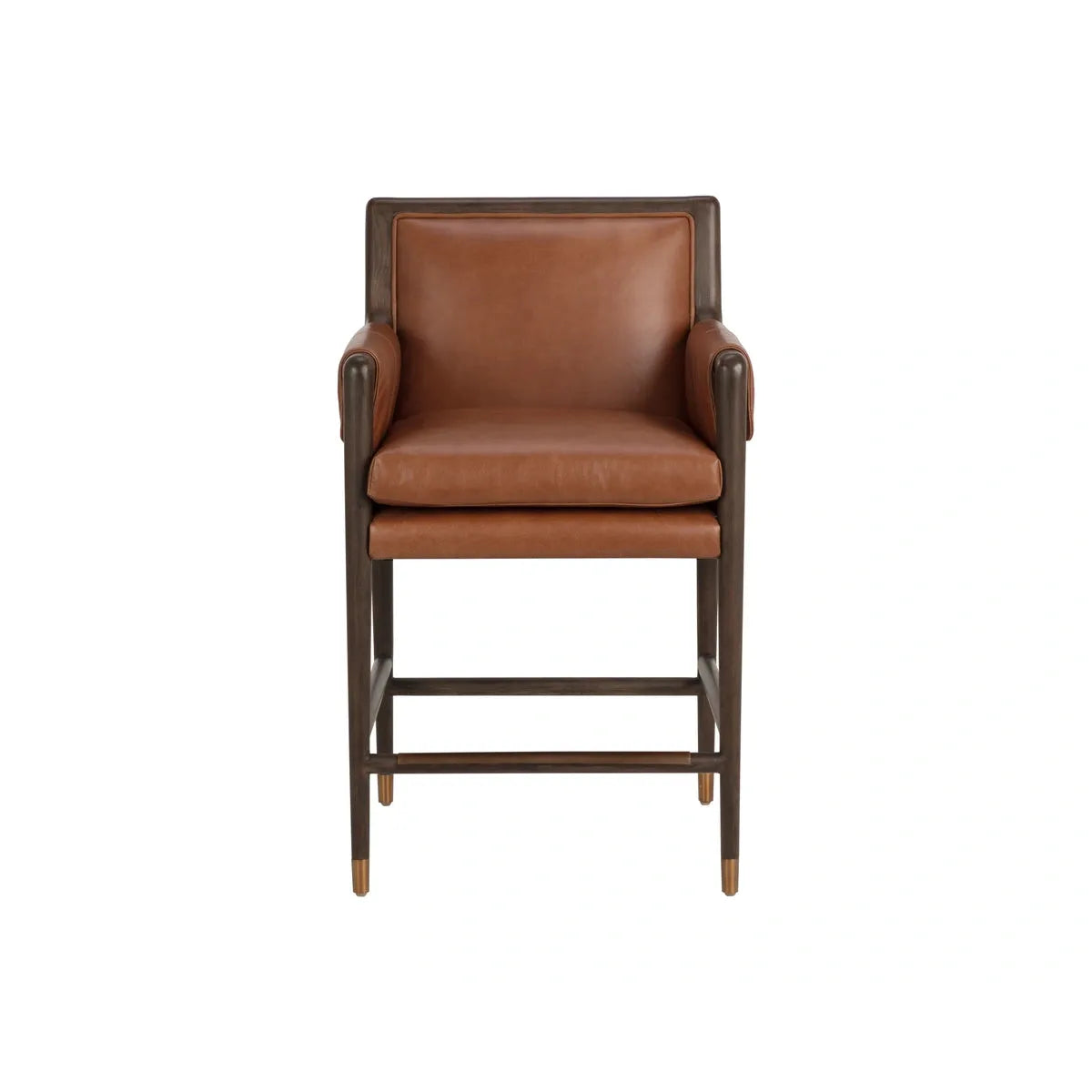 Sunpan Mauti Brown Counter Stool