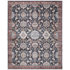 Feizy Pearson 39SGF Traditional Medallion, Blue/Red/Ivory, Rug