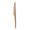 Christofle L'Ame de Christofle Stainless Steel- PVD Serrated Dinner Knife Copper