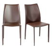 Euro Style Dalia Stacking Side Chair - Set of 2 Clearance