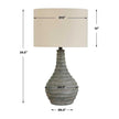 Uttermost Stratum Rustic Outdoor Table Lamp