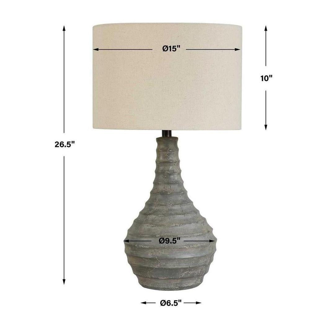 Uttermost Stratum Rustic Outdoor Table Lamp