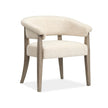 Magnussen Home Braelyn Dorian Grey Upholstered Host Chair Set of 2