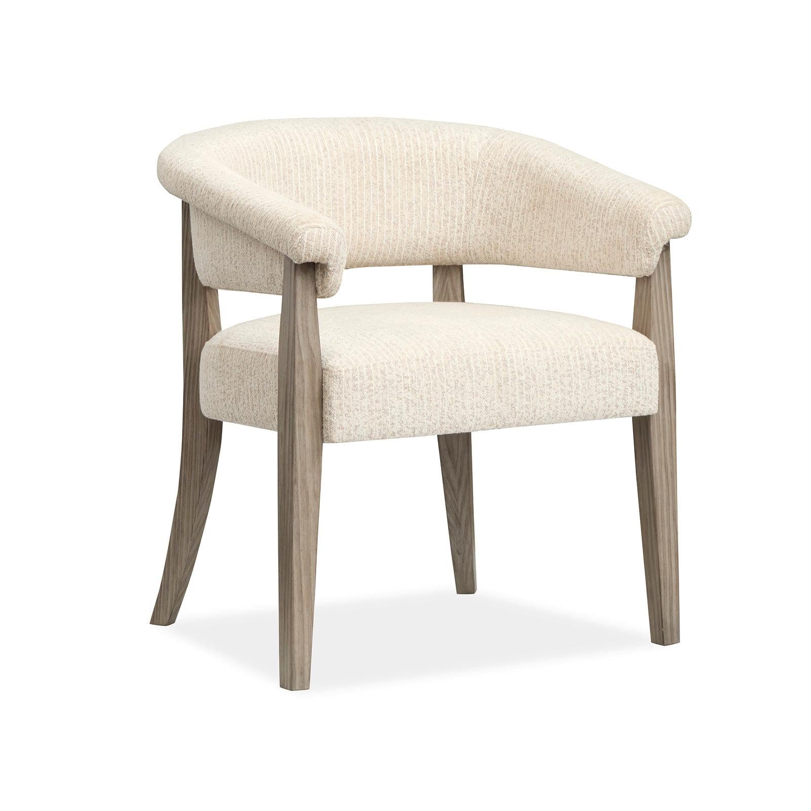 Magnussen Home Braelyn Dorian Grey Upholstered Host Chair Set of 2