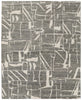 Feizy Sutton T6003 Rug in Pewter/Green