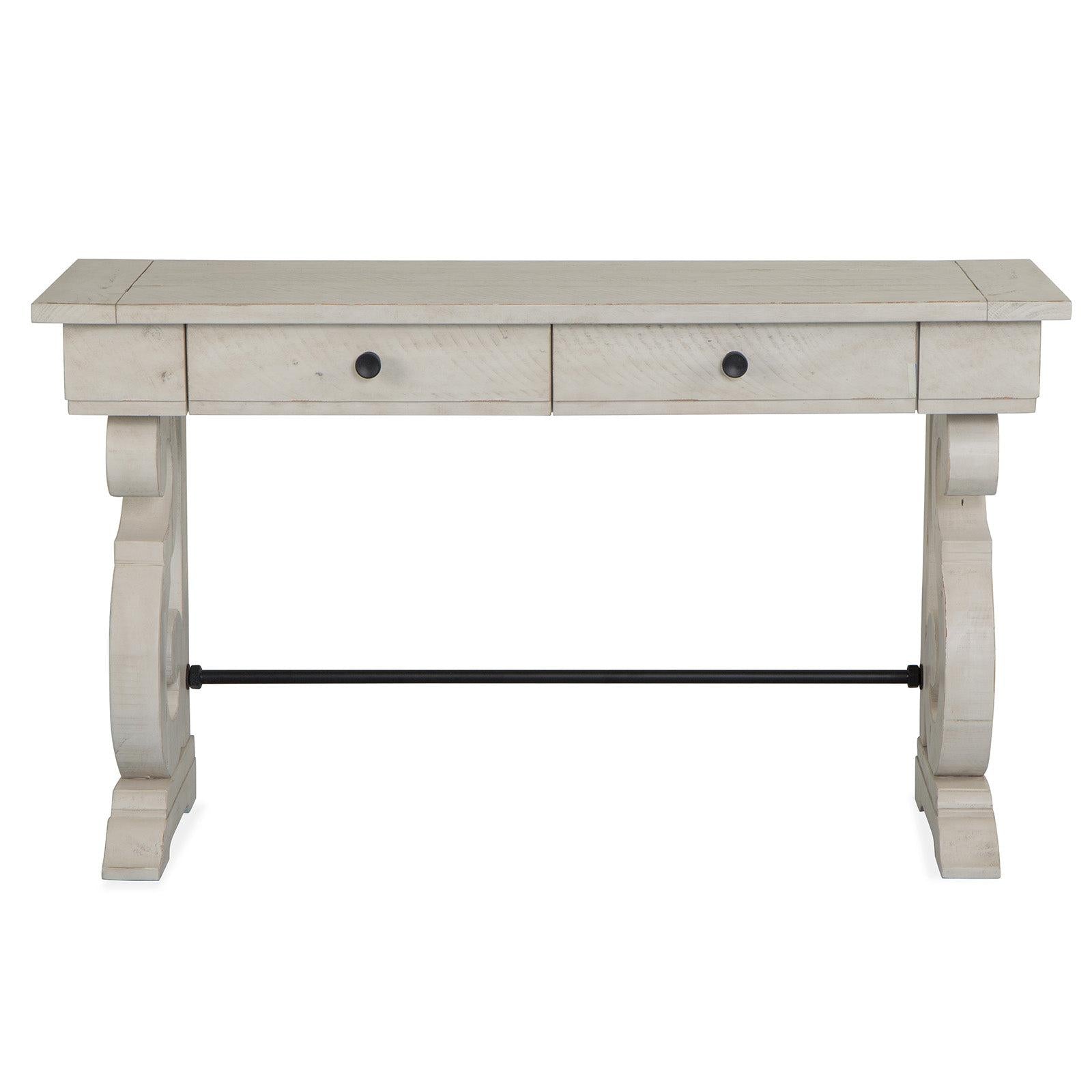 Magnussen Home Bronwyn Alabaster Rectangular Sofa Table