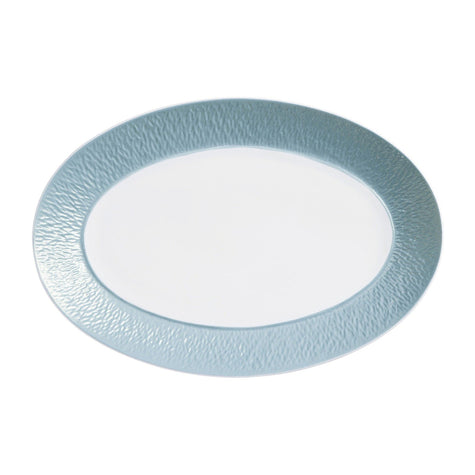 Raynaud Mineral Irise Oval Platter 8 Inch