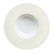 Raynaud Mineral Irise Rim Plate Deep With Engraved Rim