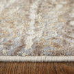 Feizy Parker 3705F Transitional Abstract Rug in Tan/Ivory/Brown