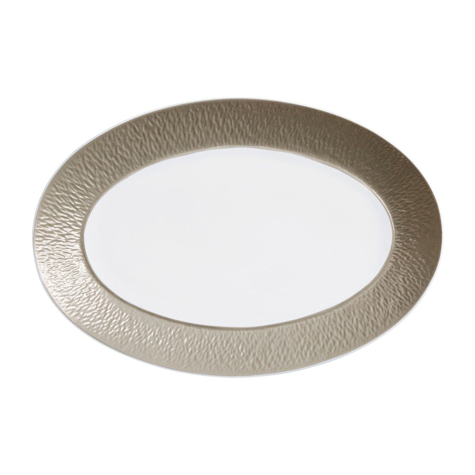 Raynaud Mineral Irise Oval Platter 8 Inch