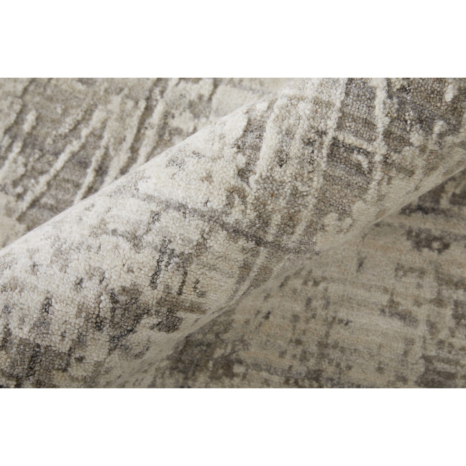 Feizy Eastfield 69A5F Modern Abstract in Gray/Ivory