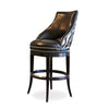 Ambella Zebrano Swivel Barstool