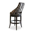 Ambella Zebrano Swivel Counter Stool
