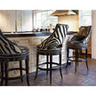 Ambella Zebrano Swivel Counter Stool