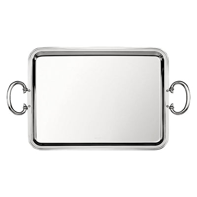 Christofle Albi Silver Plated Tray With Handles