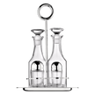 Christofle Vertigo Silver Plated Condiments - Set of 4
