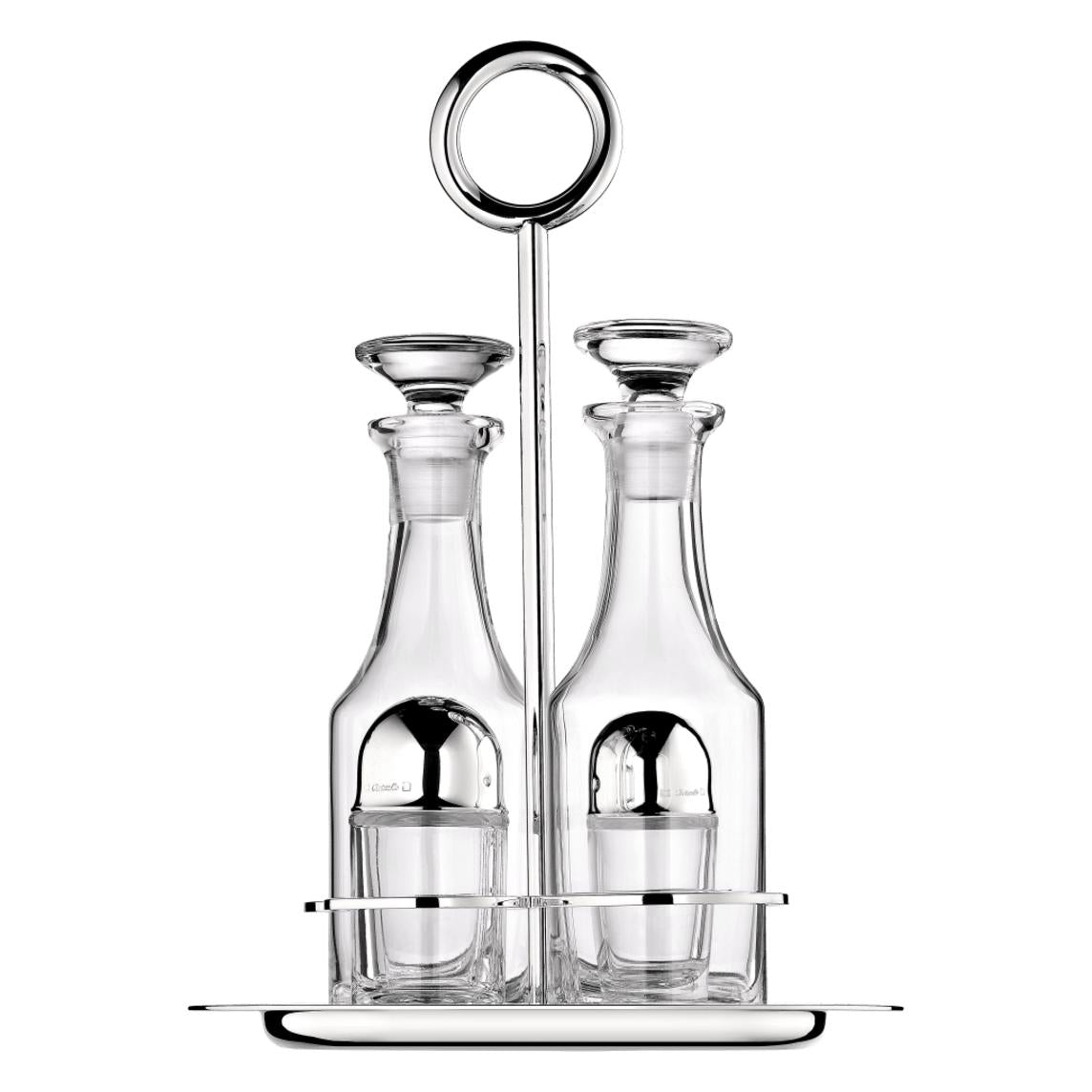 Christofle Vertigo Silver Plated Condiments - Set of 4