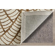 Feizy Wallace 8A44F Modern Ikat Rug in White/Brown