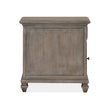 Magnussen Home Lancaster Dovetail Grey End Table