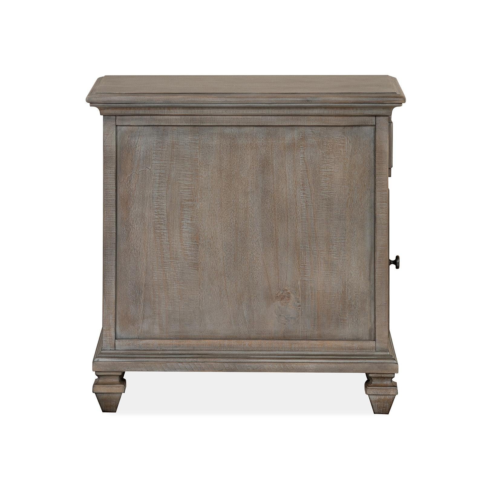 Magnussen Home Lancaster Dovetail Grey End Table
