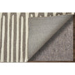 Feizy Kimball 8A31F Transitional Abstract Rug in Taupe/Ivory