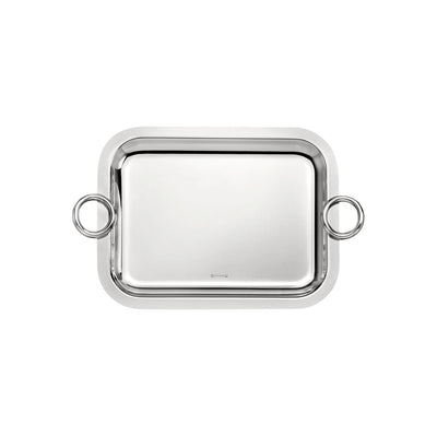 Christofle Vertigo Silver-Plated Tray 10 x 8 in