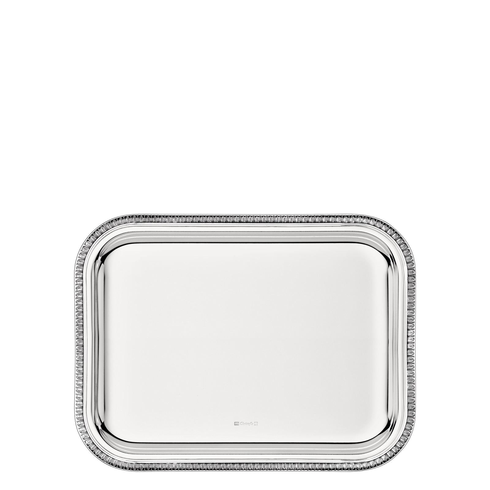 Christofle Malmaison Silver Plated Tray