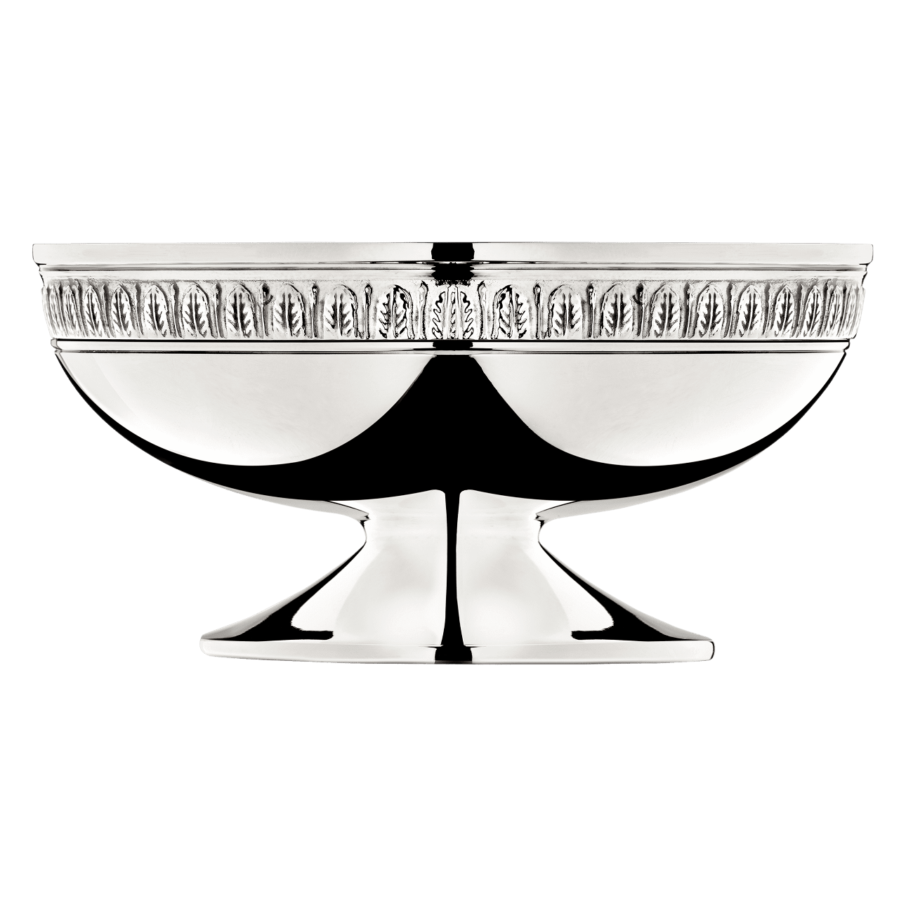 Christofle Malmaison Silver Plated Standing Bowl 3