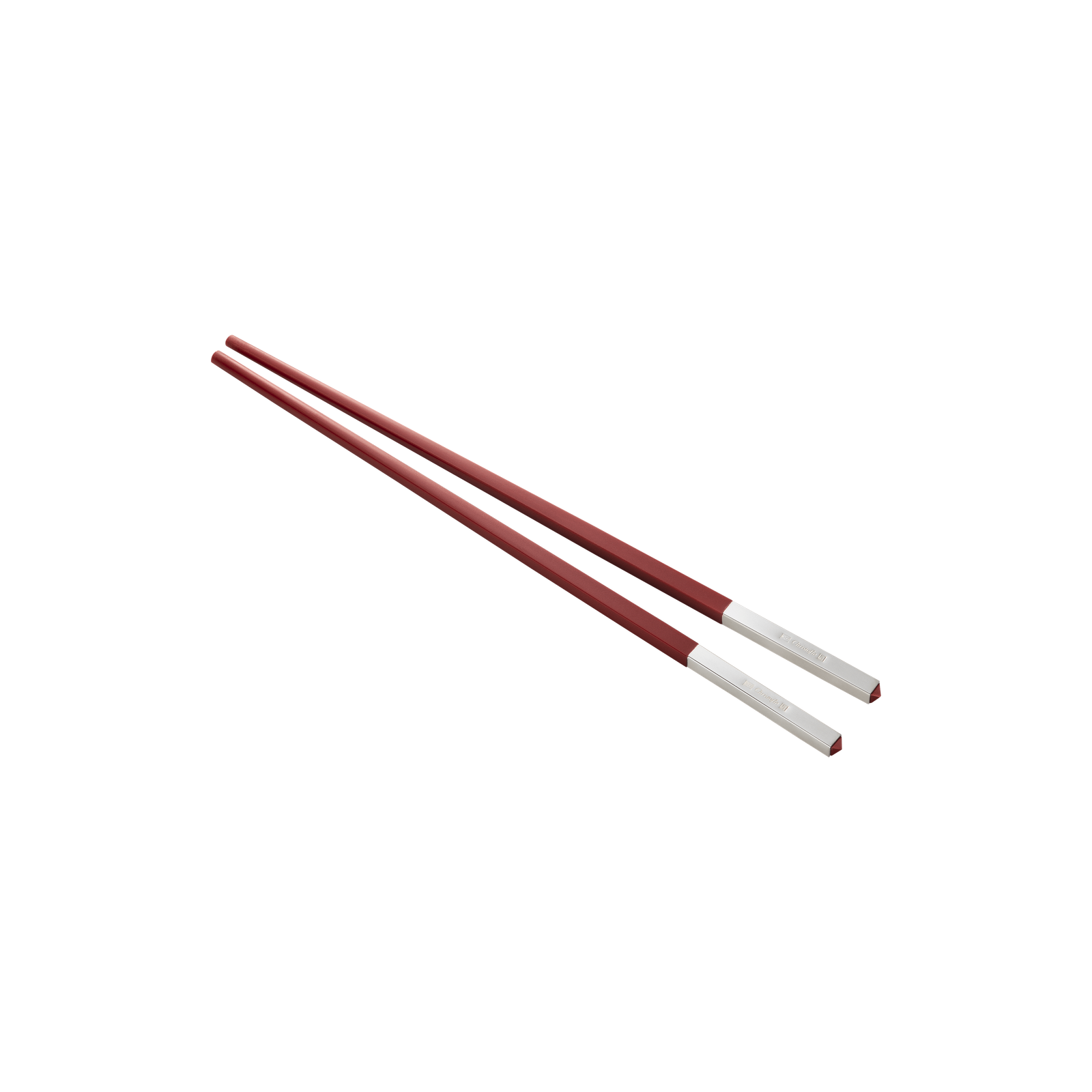 Christofle Uni Silver Plated Chinese Chopsticks And Chopstick Rests - Set of 2