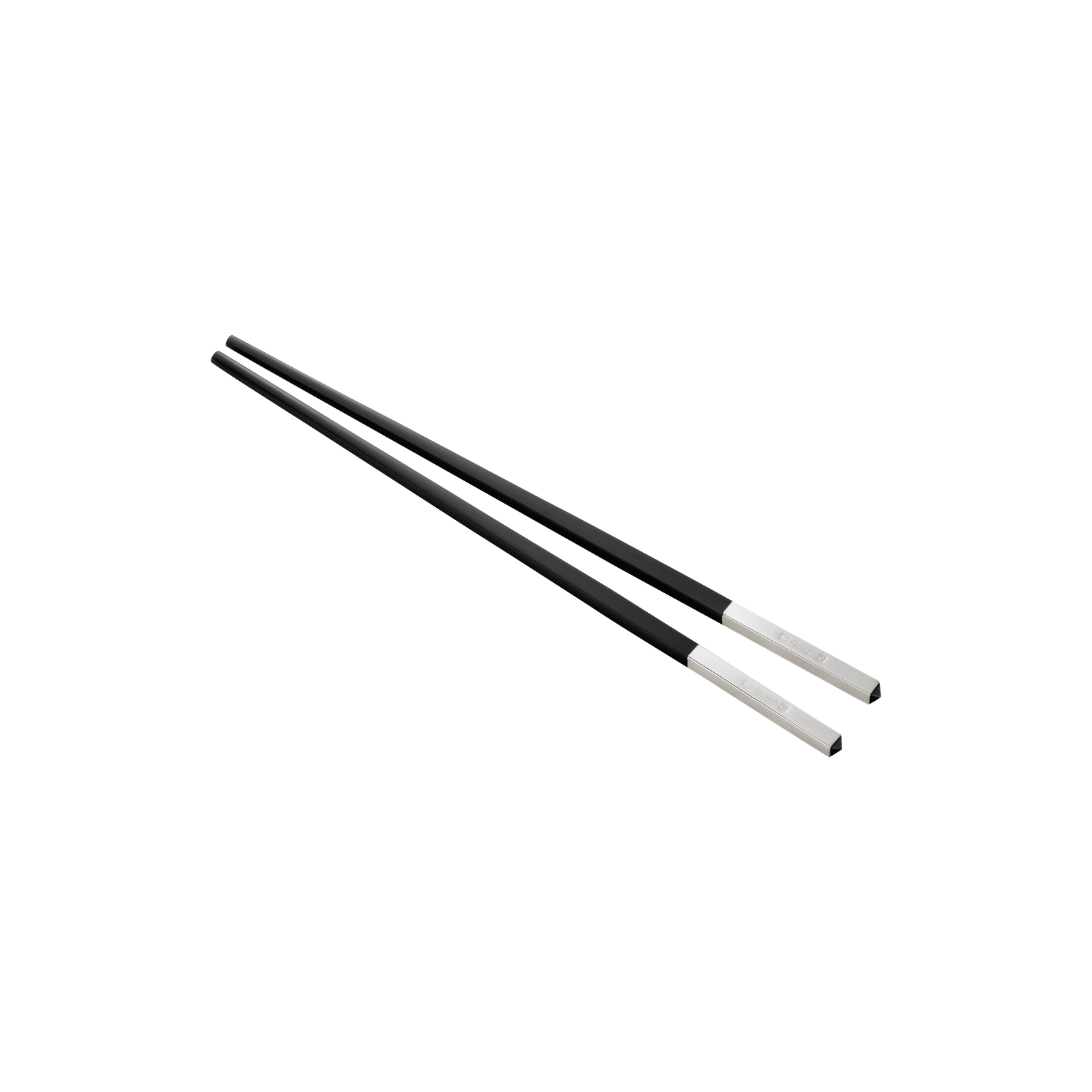 Christofle Uni Silver Plated Chinese Chopsticks And Chopstick Rests - Set of 2