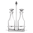 Christofle Malmaison Silver Plated Oil And Vinegar Cruet Set