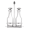 Christofle Malmaison Silver Plated Oil And Vinegar Cruet Set