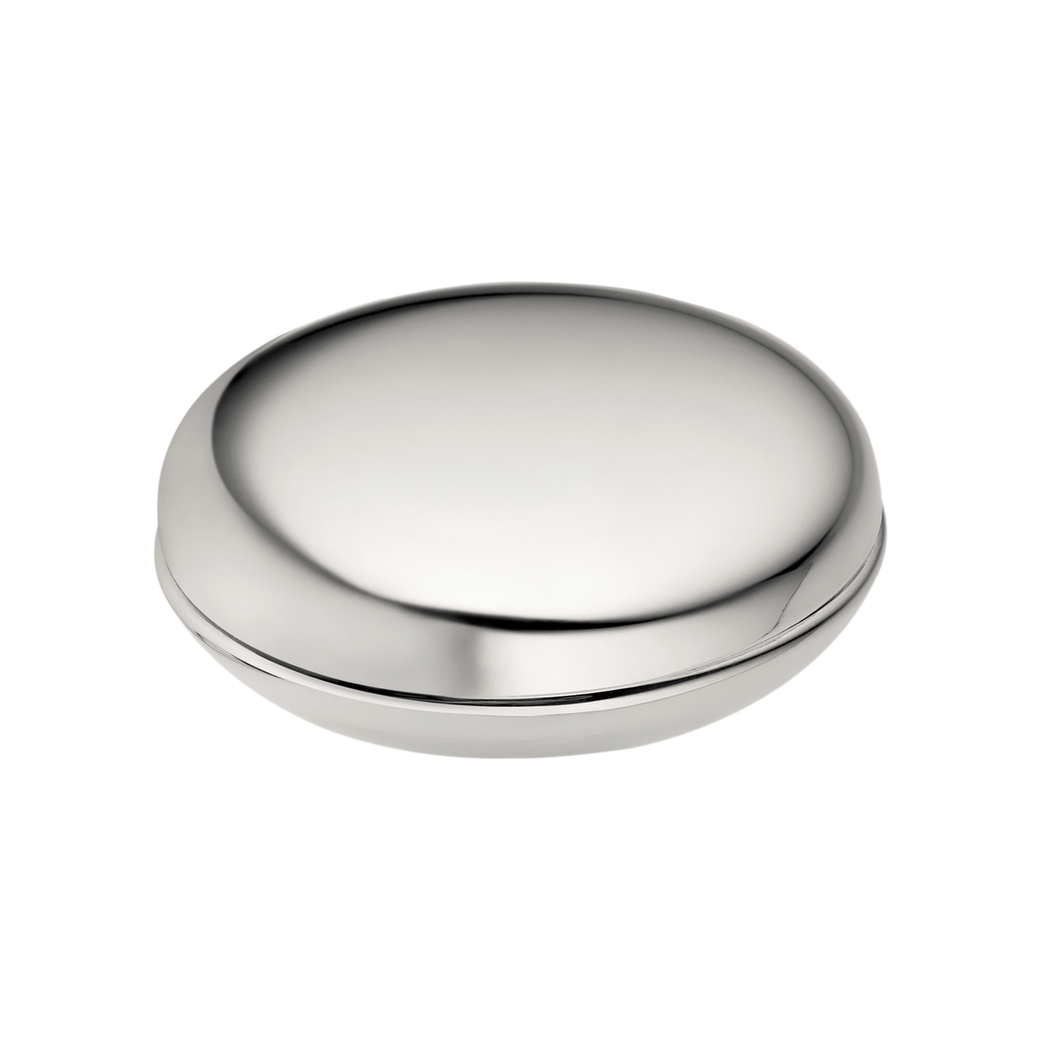 Christofle Uni Silver Plated Pill Box
