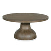 Magnussen Home Bosley Lt. Brown Porpoise Round Cocktail Table