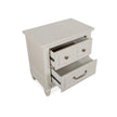Magnussen Home Willowbrook Egg Shell White Nightstand