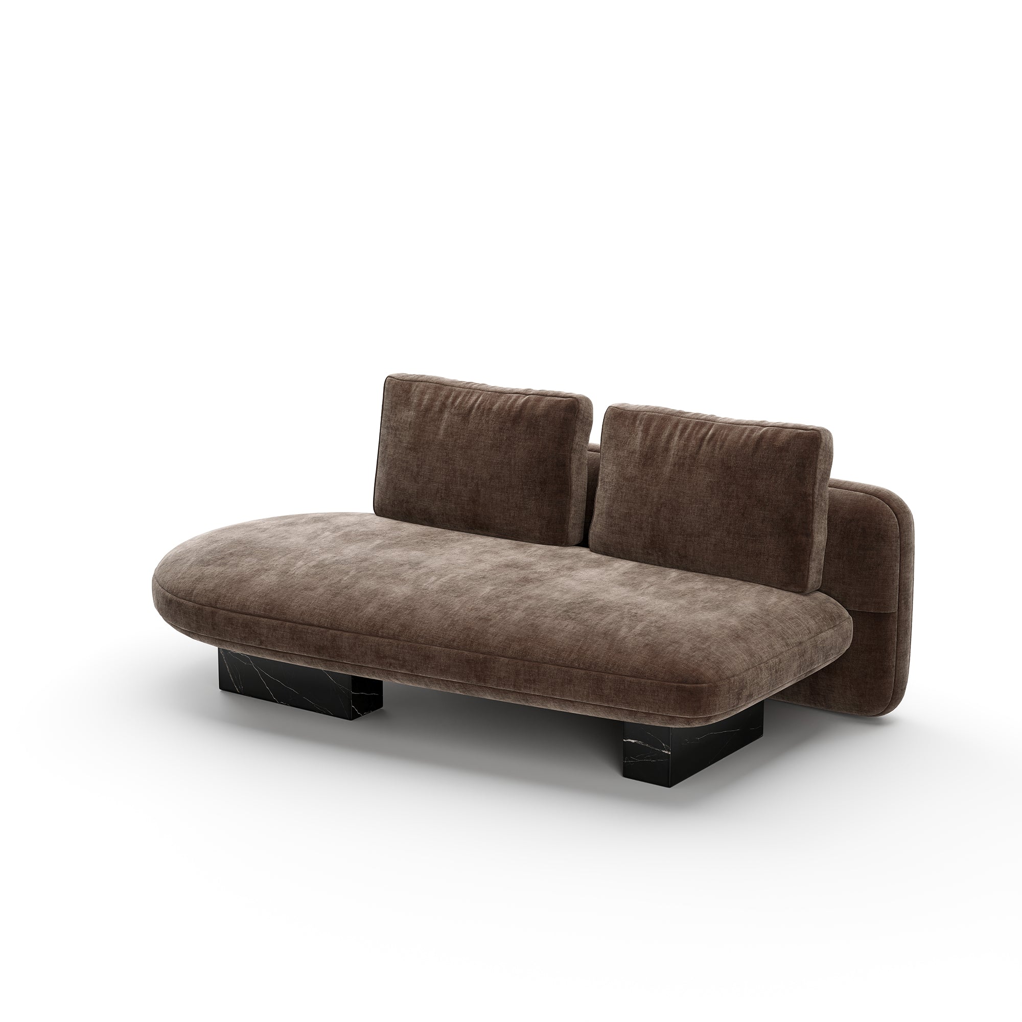 Caracole Overlap Sectional - Components