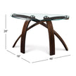 Magnussen Home Allure Hazelnut Sofa Table