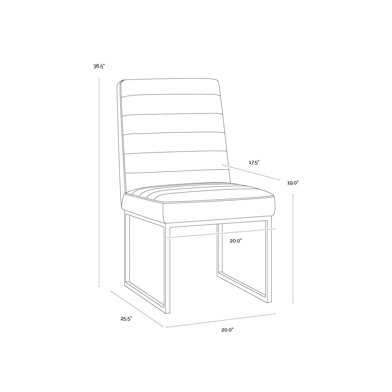 Sunpan Spyros Dining Chair