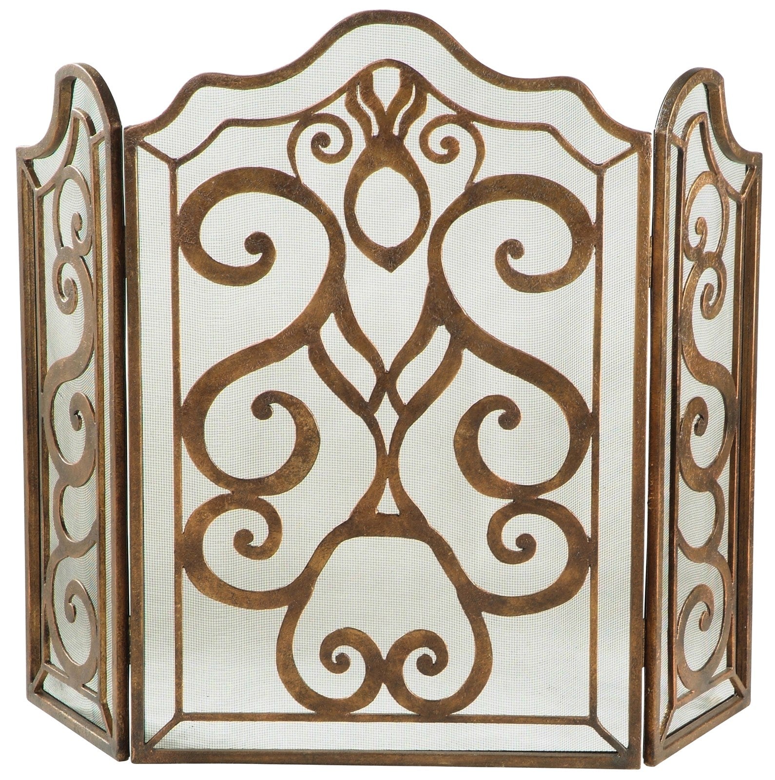Ambella Tiger Lily 3-Panel Fireplace Screen