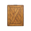 Magnussen Home Chesterfield Farmhouse Timber Rectangular End Table