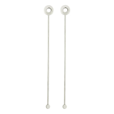 Christofle Oh de Christofle Stainless Steel Cocktail Stirrers - Set of 2