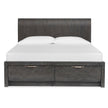 Magnussen Home Kinsley Black Heron Panel Bed