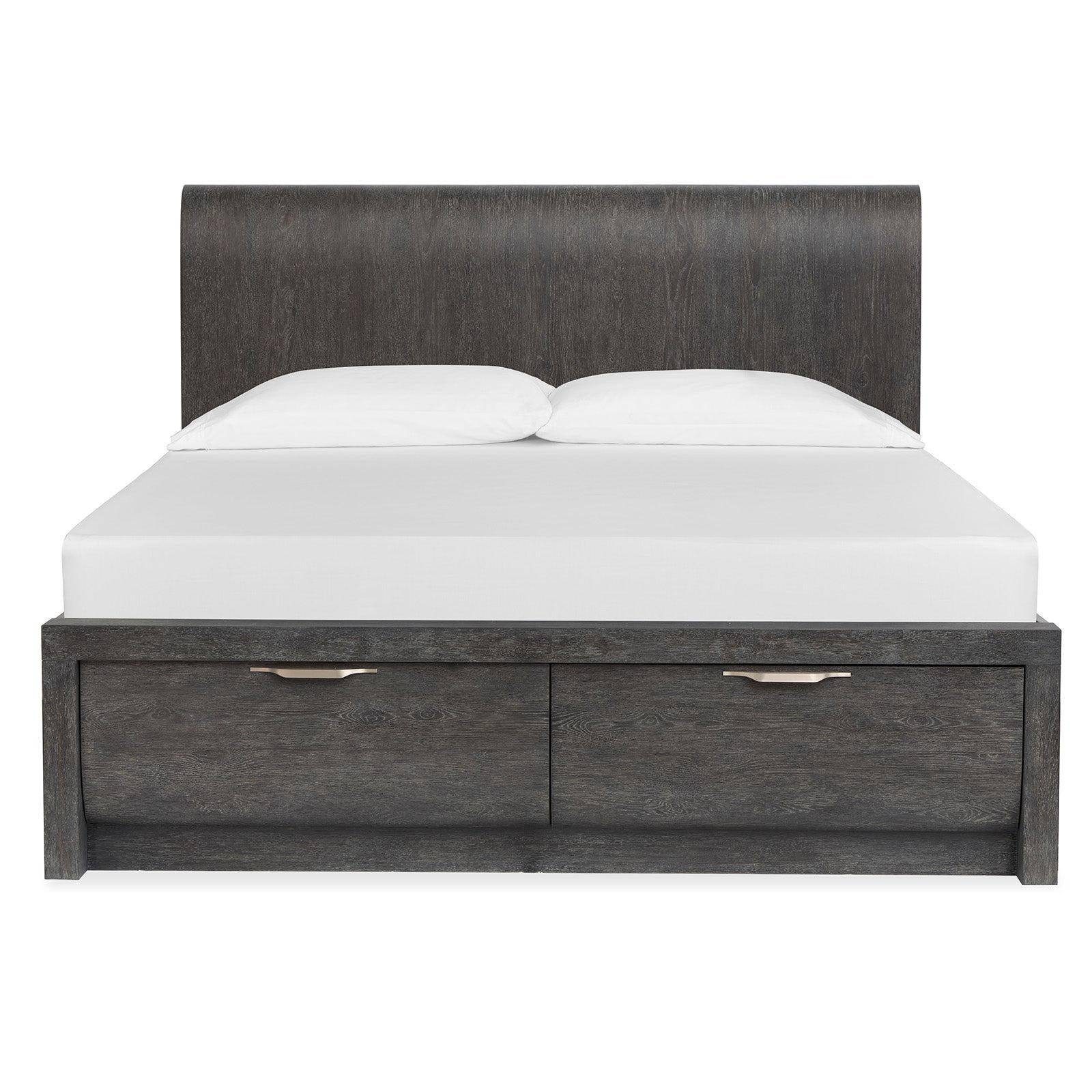 Magnussen Home Kinsley Black Heron Panel Bed