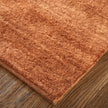 Feizy Agape 69H8F Modern Abstract Rug in Orange/White
